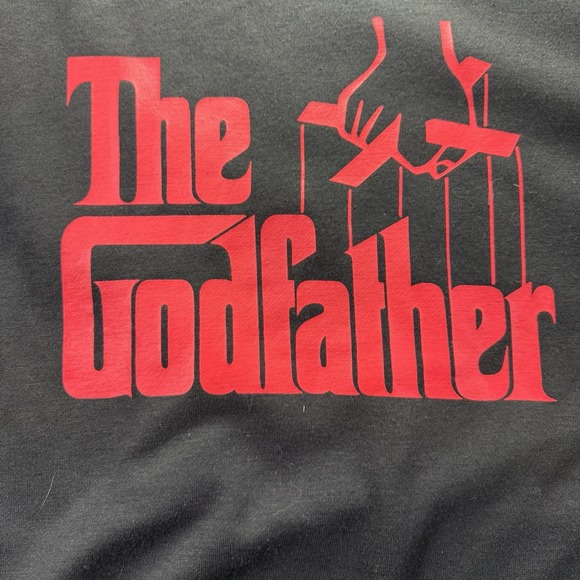 The Godfather Black Men's Large Crewneck Sweatshirt - Picture 3 of 4